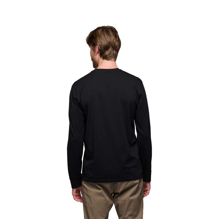 Black Diamond M Heritage WordmarkLs Tee Black