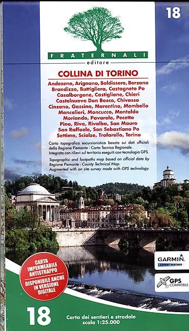 FRATERNALI - 18 COLLINA DI TORINO ECHELLE 1 25 000