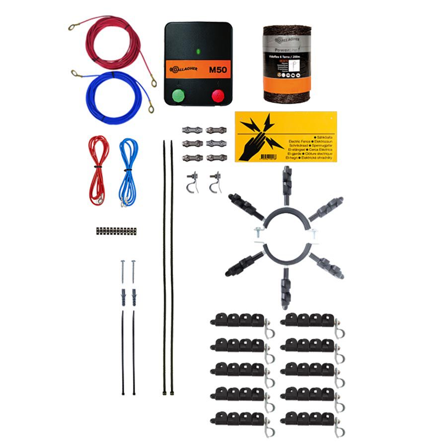 Gallagher Marter kit - M50 - 223V - 13 cm - 230V - 0.5 Joule - 40 cm