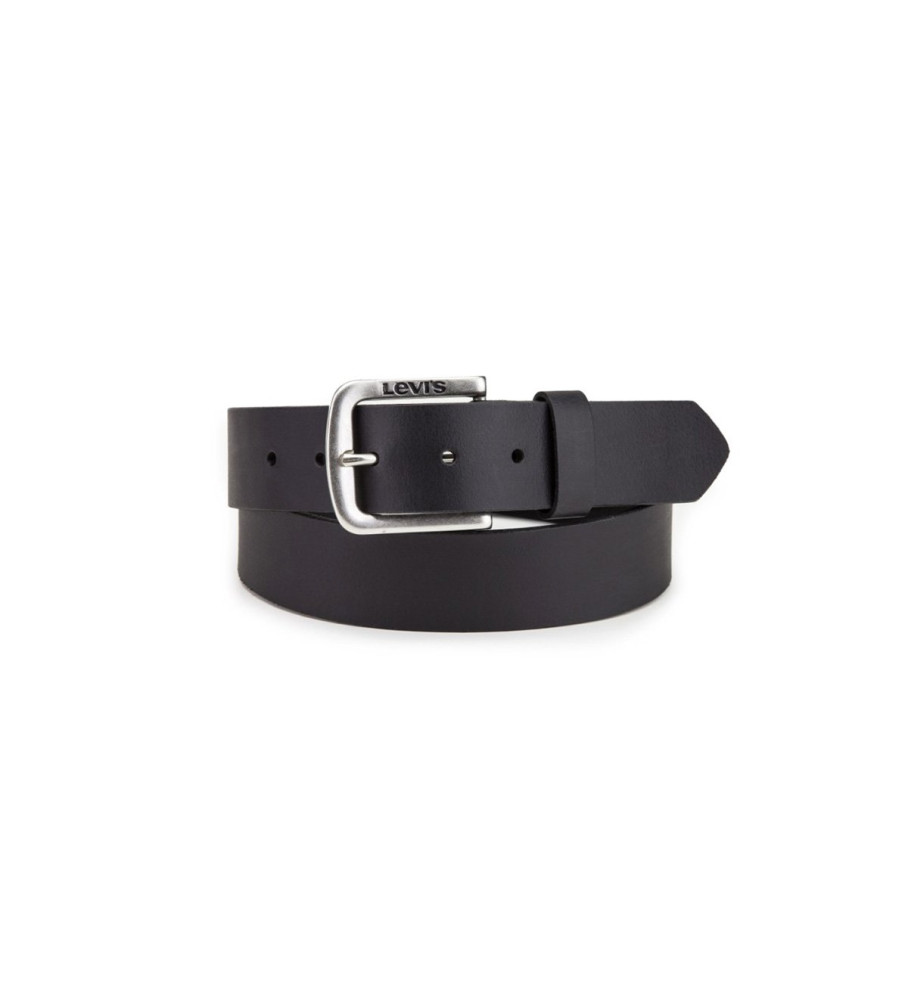 Cinto de couro preto Levi's Seine