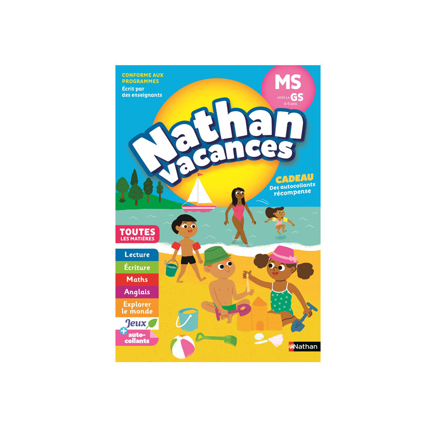 Cahier de vacances - Moyenne section vers la Grande section
