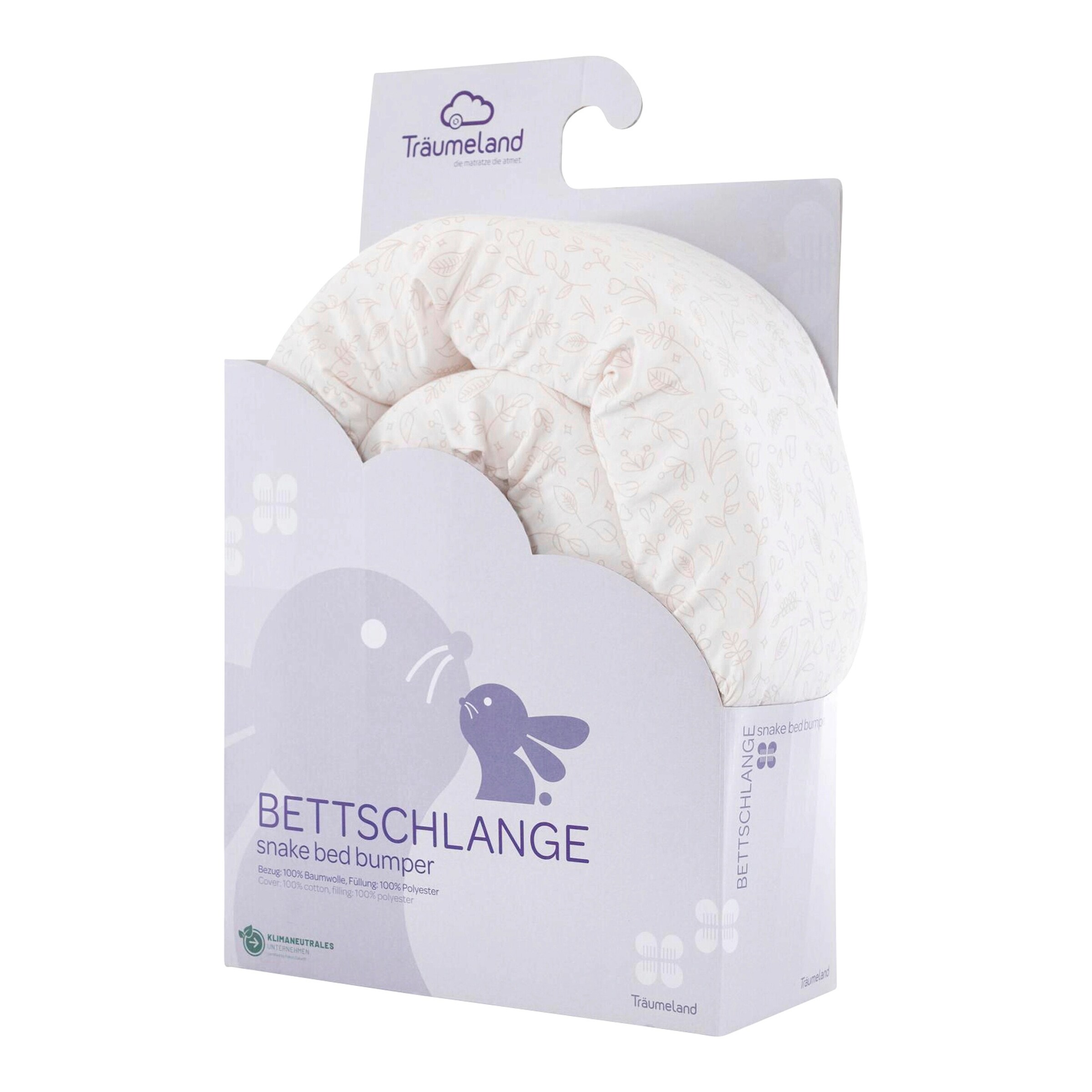 Träumeland Nestchenschlange Exklusivdesign Garden beige