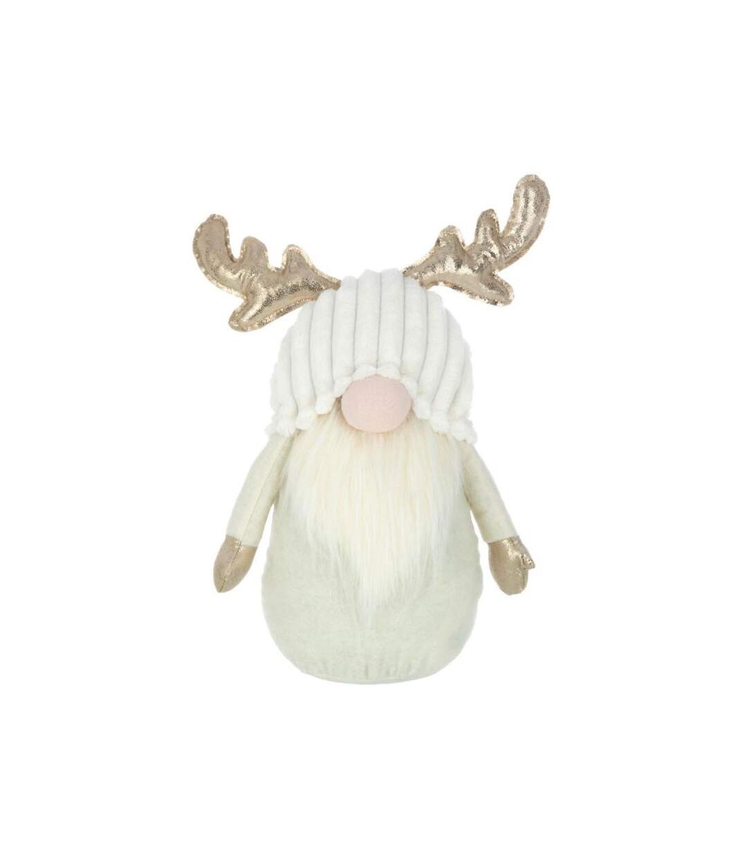 Paris Prix - Statuette Déco Lutin cerf 42cm Beige