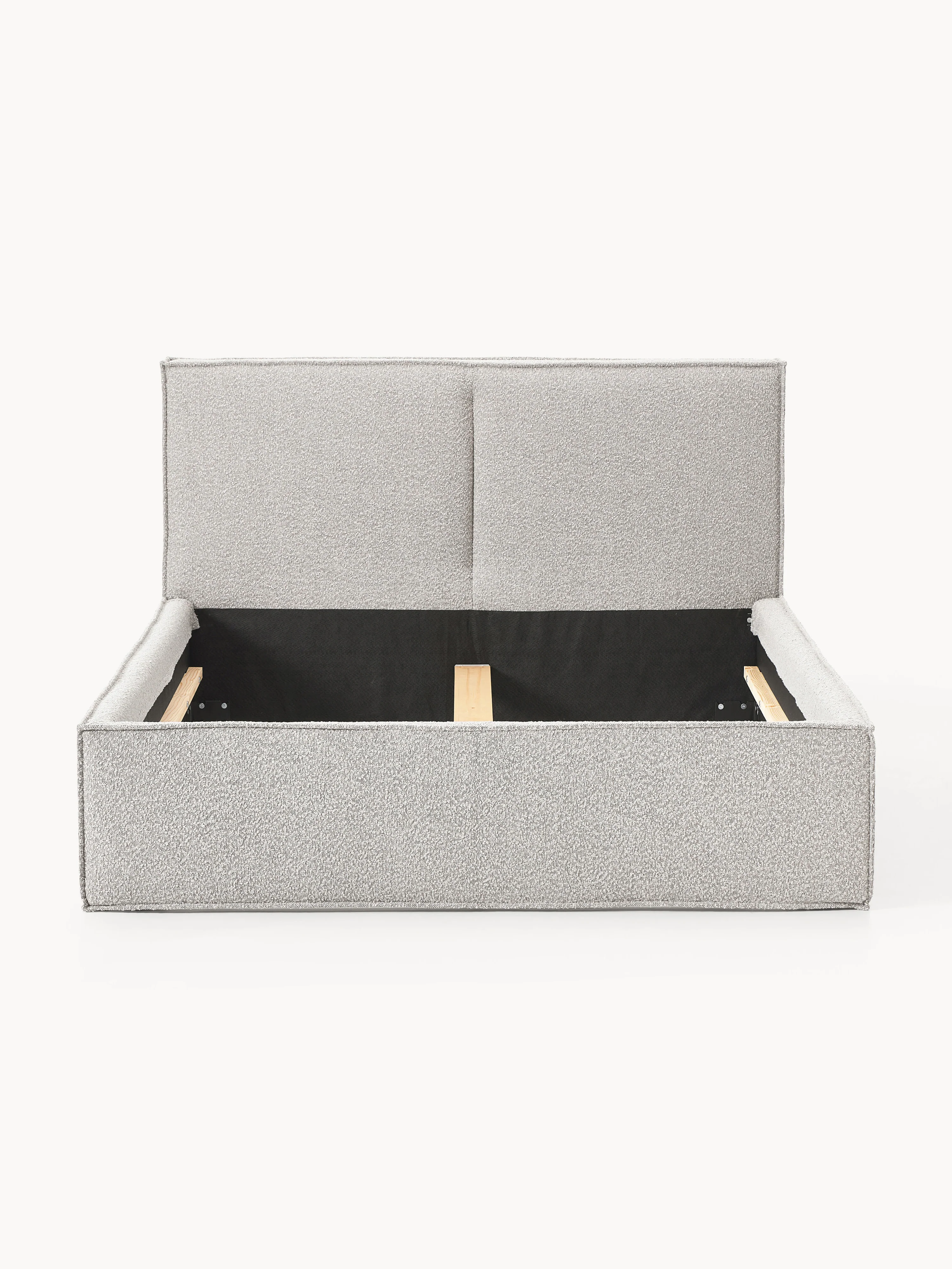 Bouclé gestoffeerd bed Dream