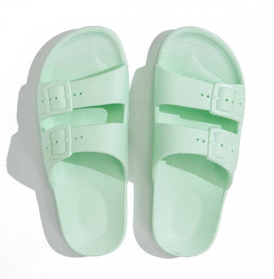 Freedom Moses slippers groen Kunststof Effen 30 31