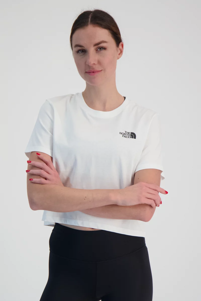 The North Face Simple Dome Cropped Damen T-Shirt