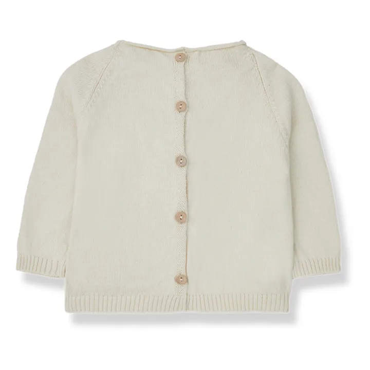 1+ in the family Pull Coton Bio Lenon | Ecru