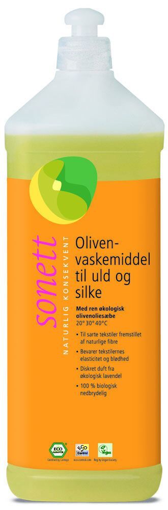 Vaskemiddel for ull og silke - Oliven