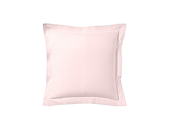 TERRE DE NUIT - Taie d'oreiller Lot de 2 taies d'oreiller rose aube 100% lin 65x65 cm