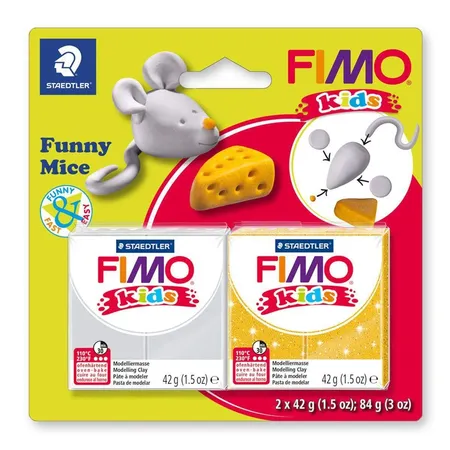 STAEDTLER® FIMO® Kids Modellier Set Funny Mice