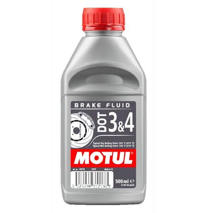 Liquide de frein Motul DOT 3 & 4 500ML Universel