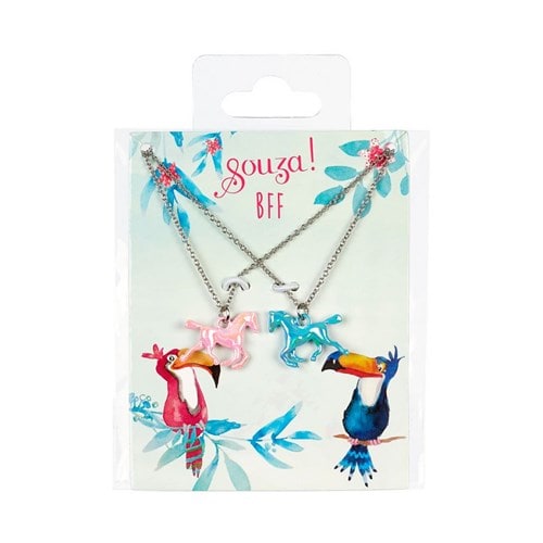 Set de 2 colliers bff chevaux