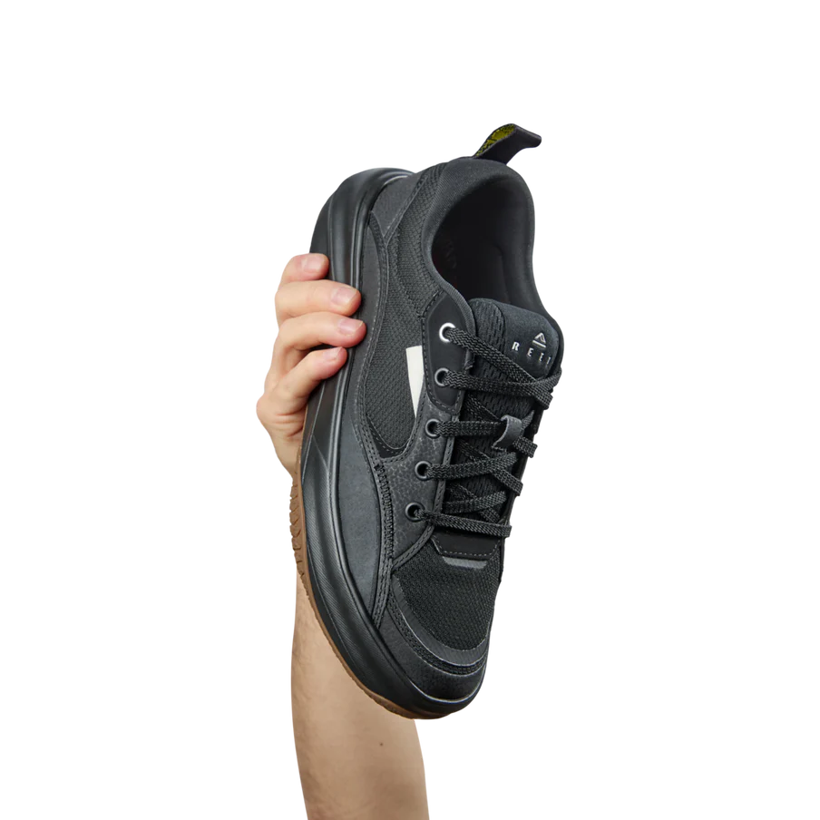 Fanning Black Silver Shoe