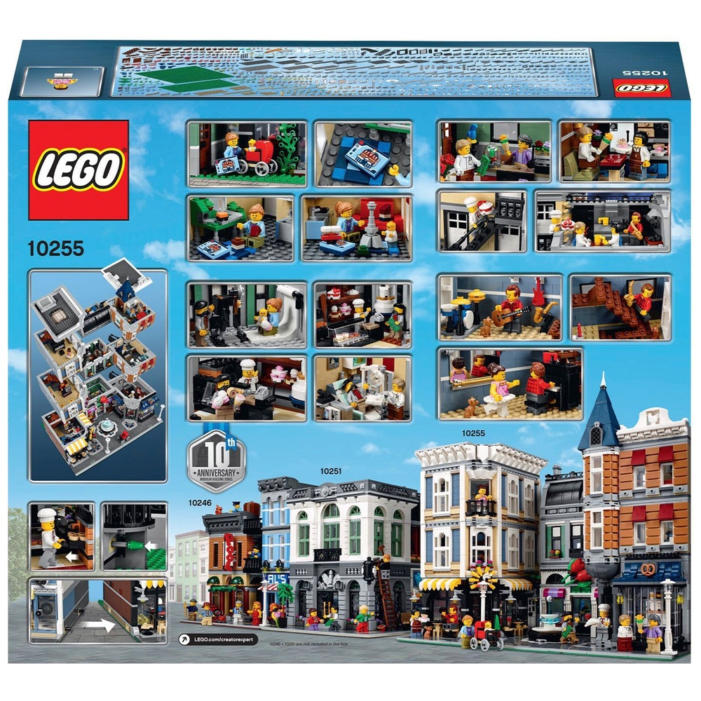 LEGO Creator 10255 Experten-Montageplatz-Set für Erwachsene