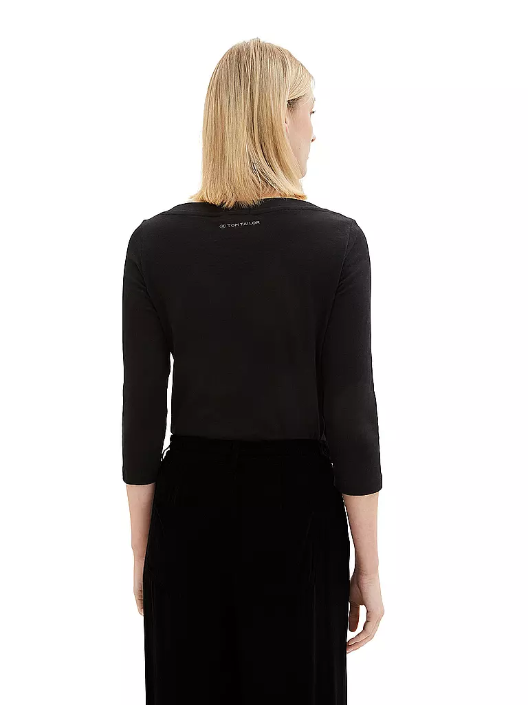 TOM TAILOR Shirt  schwarz