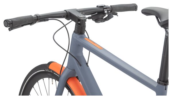 Vélo de Ville BMC 257 AL One Shimano Alfine 8V Courroie 700 mm Bleu Powder Steel 2023