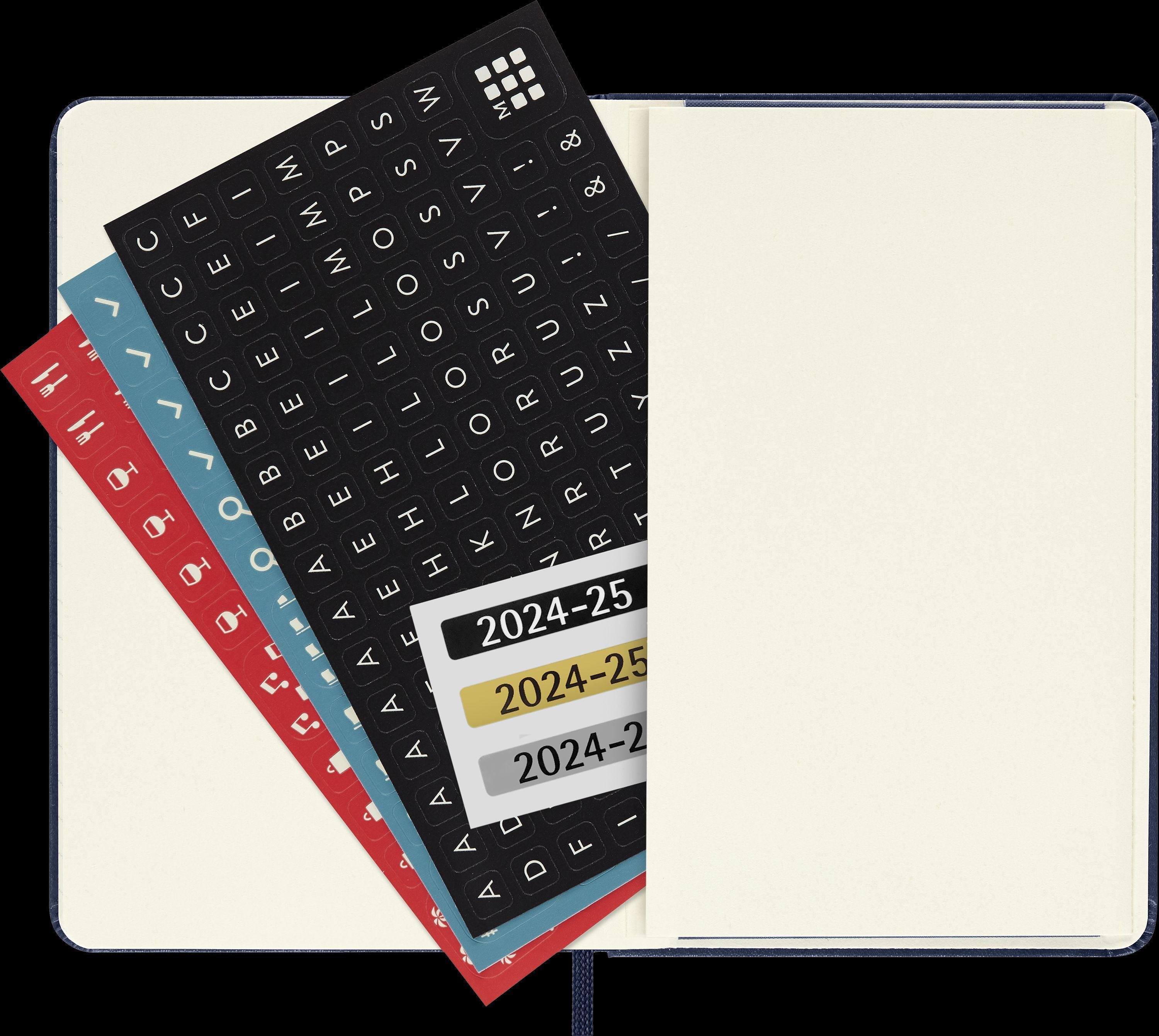 Moleskine 18 Monate Wochen Notizkalender 2024/2025, P/A6