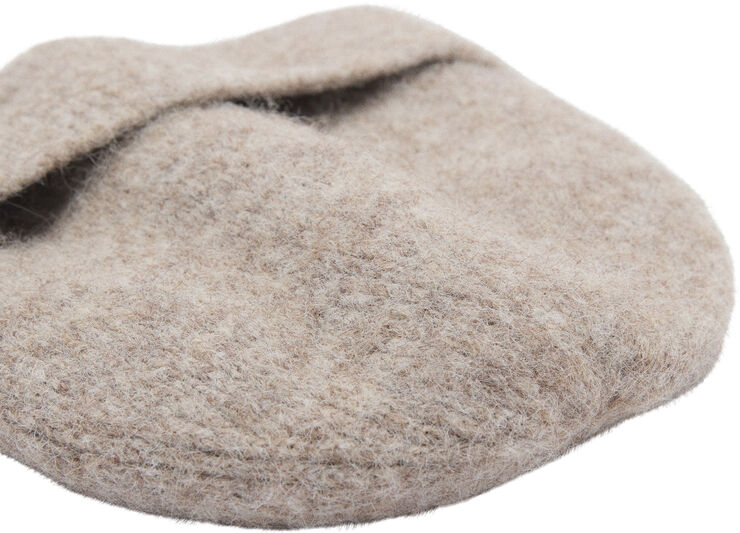 MANGO Knit beanie Medium brown