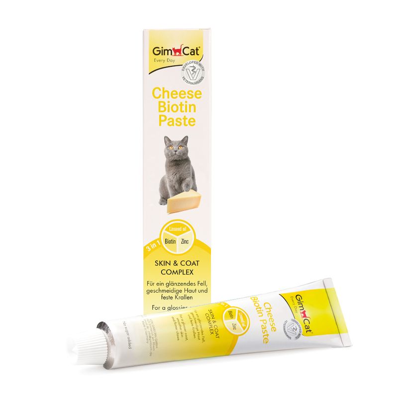 GimCat Pâte à la biotine goût fromage