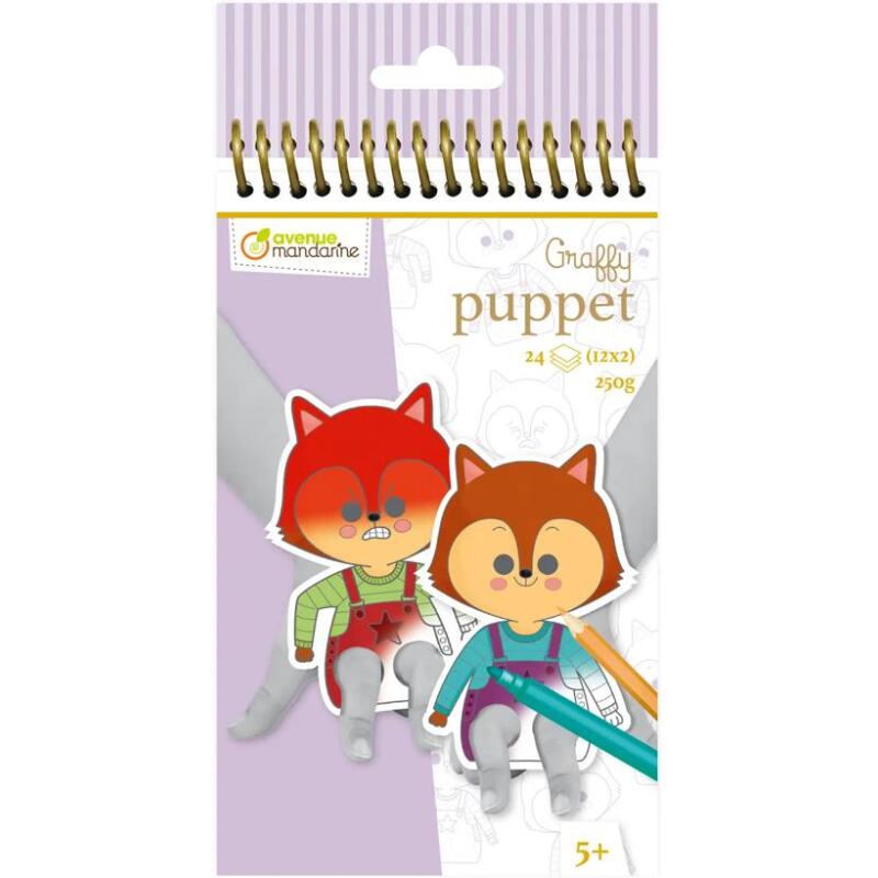 Graffy Puppet, Emotions - Violet