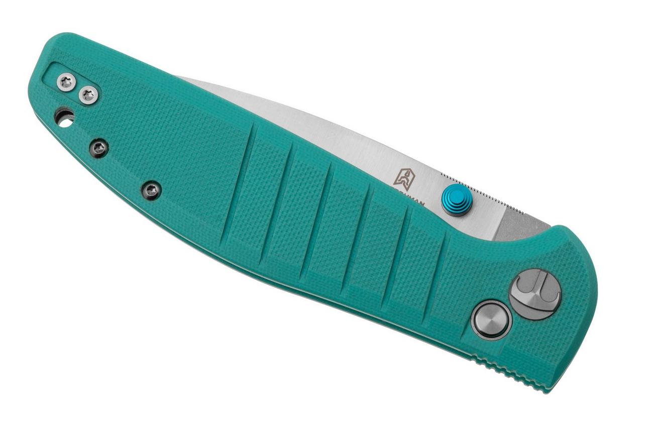 Bestechman Goodboy BMK04B Satin Light Blue G10, zakmes