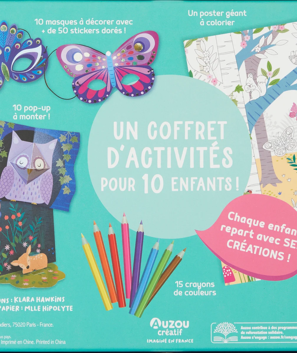 AUZOUMON COFFRET D'ANNIVERSAIRE - JE FÊTE MES 6 ANS !