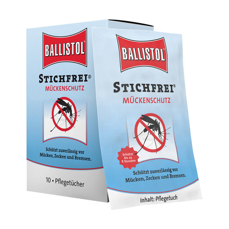 Ballistol Stichfrei Mückenschutz Tuch, 10 St
