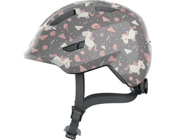 Abus Smiley 3.0 Cykelhjelm, Grey Horse Shiny