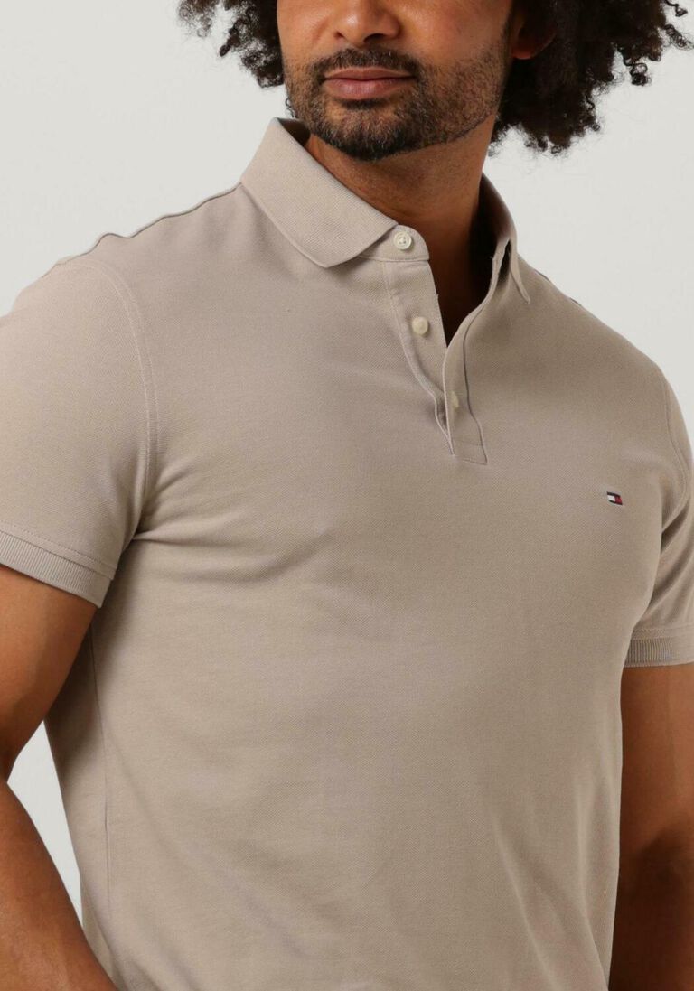 TOMMY HILFIGER beige tommy hilfiger polo 1985 slim polo