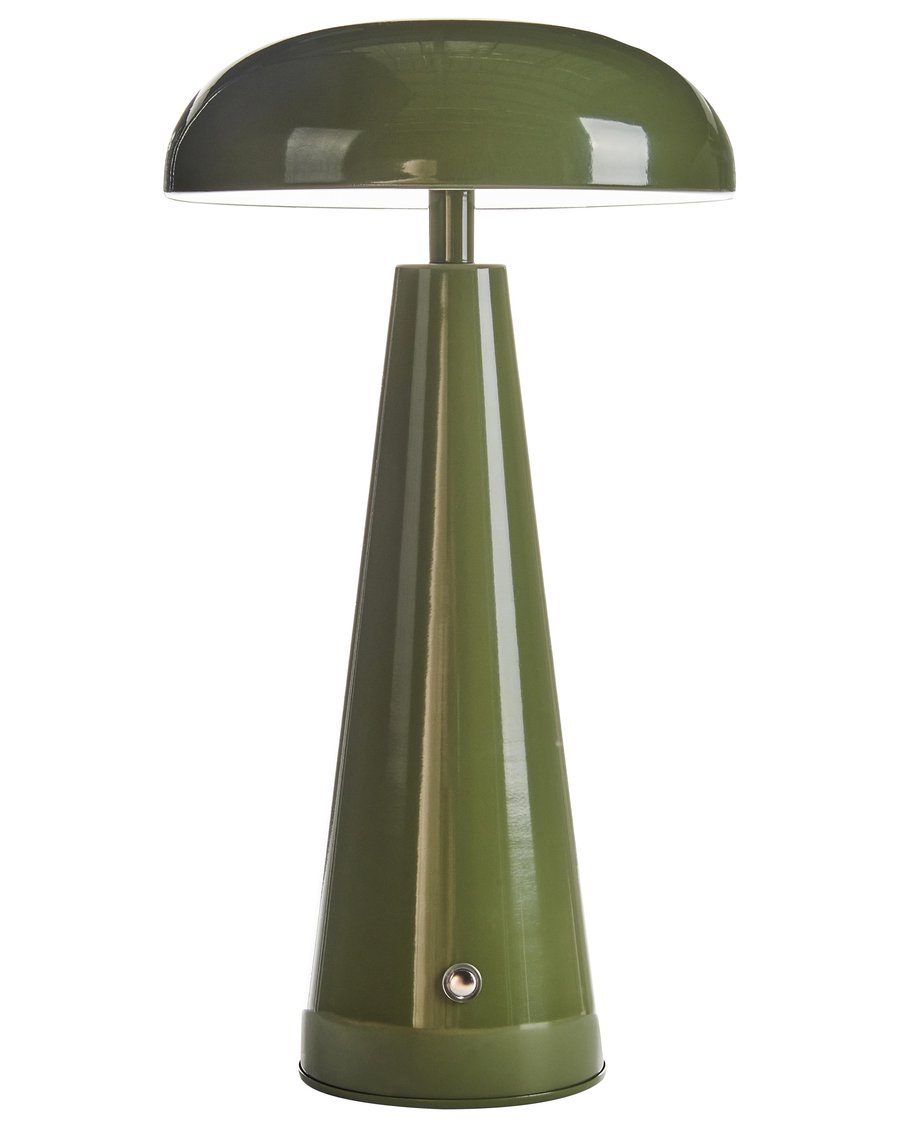 LED draadloze tafellamp BOCONO met dimmer Metaal Groen