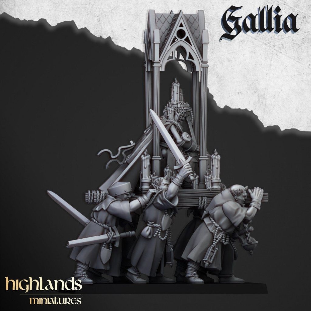 Highlands Miniatures - Gallia - Pélerins du Graal
