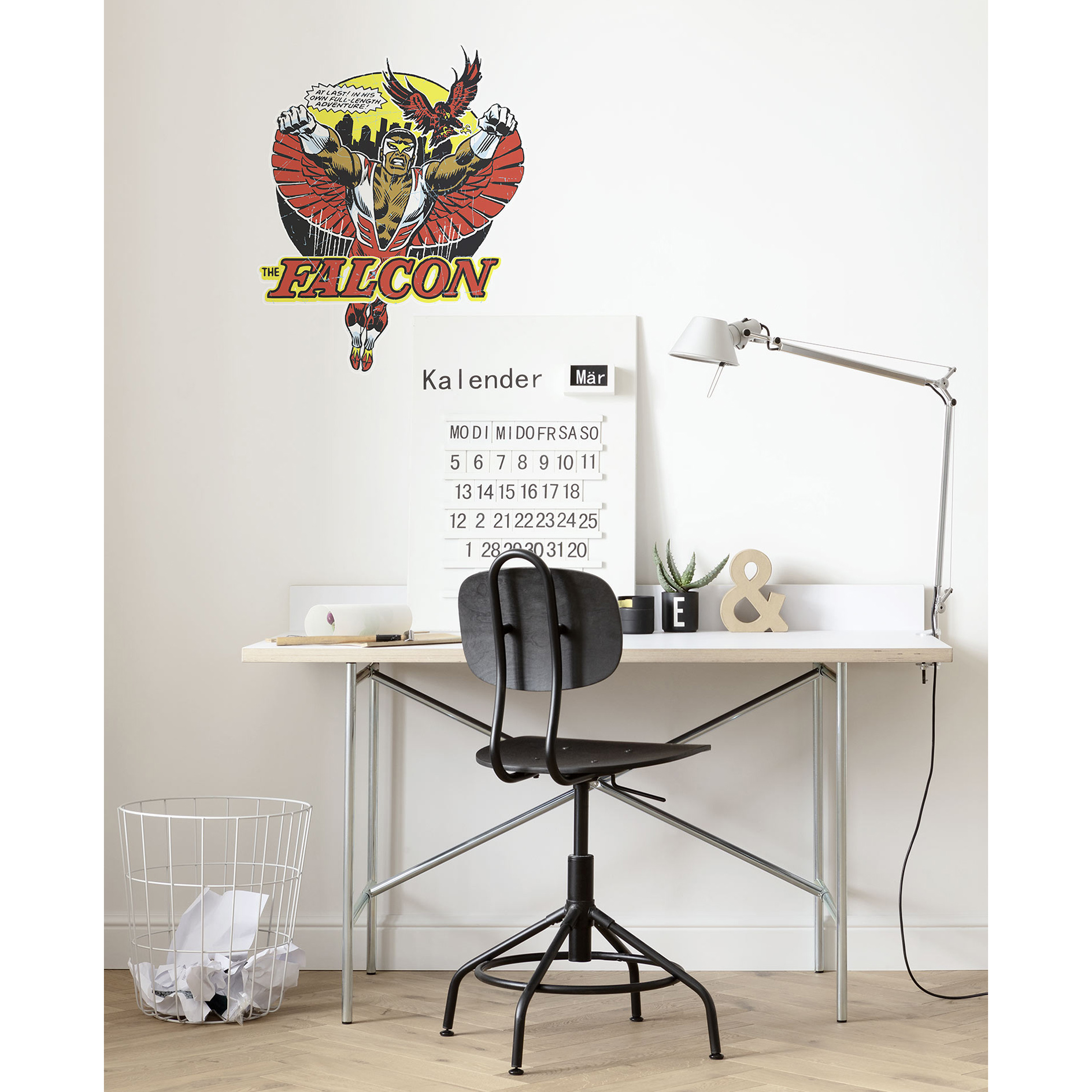 Wandtattoo FALCON COMIC CLASSIC - mehrfarbig - 50x70 cm
