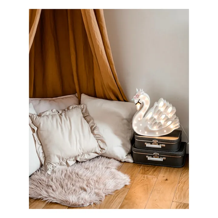 Little Lights Lampe à poser Cygne | Blanc