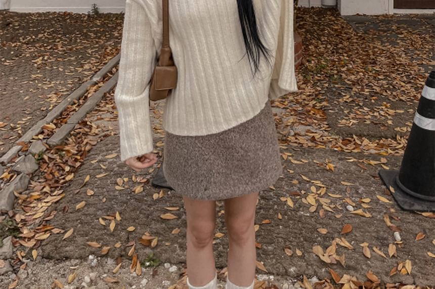 SeoulPop - Unisex geribbelde losse trui