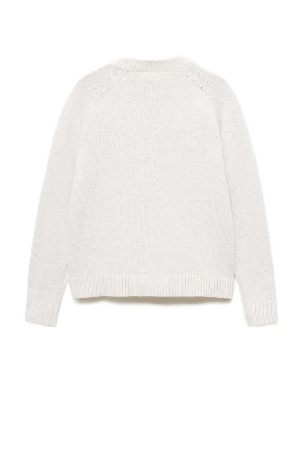 Mango Kids trui lichtgrijs gebreid
