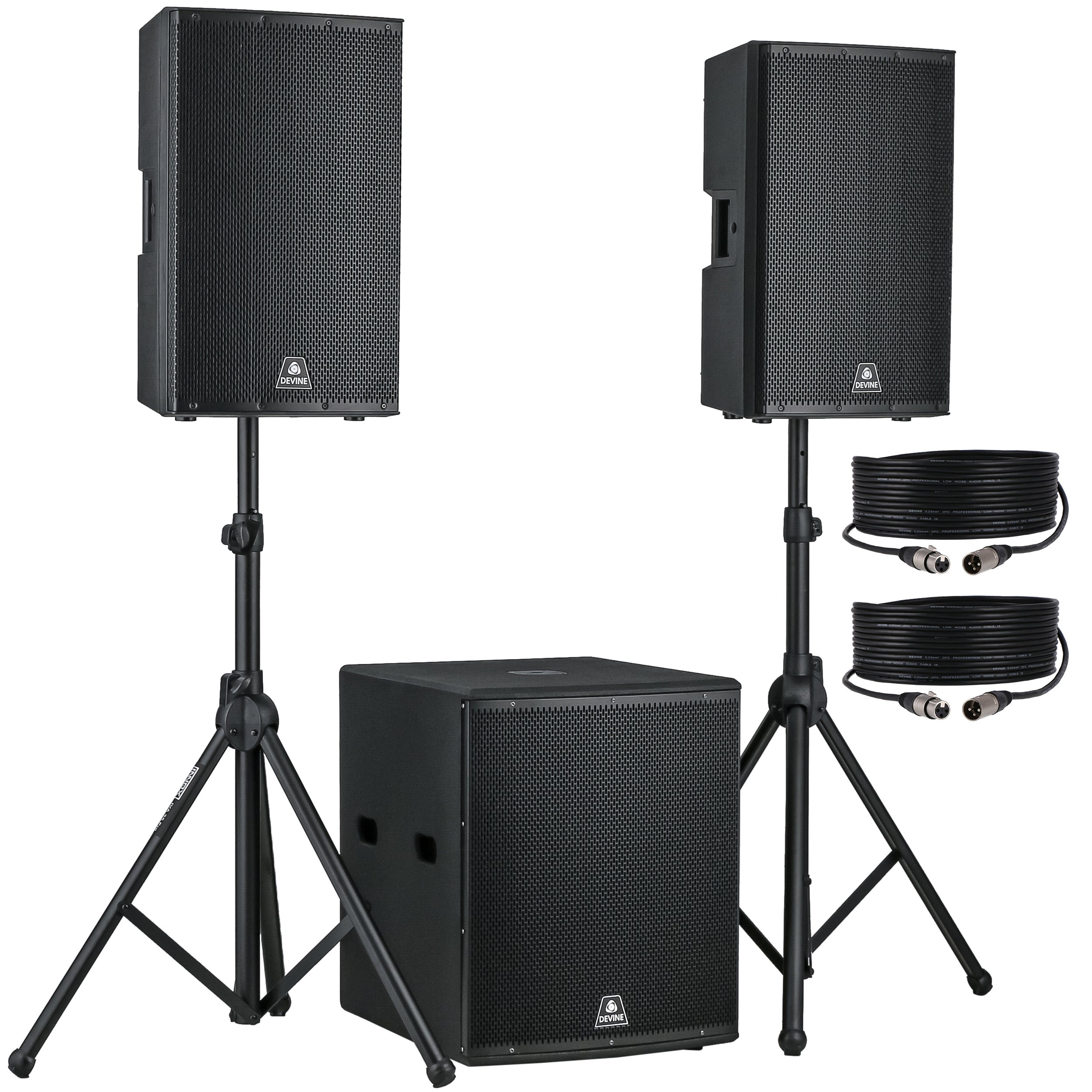 Devine Onyx 15A (2x) + 18SA set