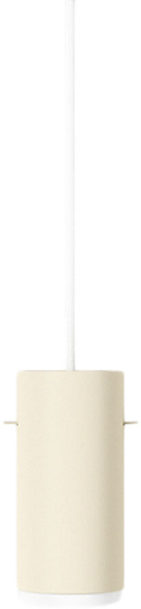 Moebe Tube Pendant, Beige, Small Beige