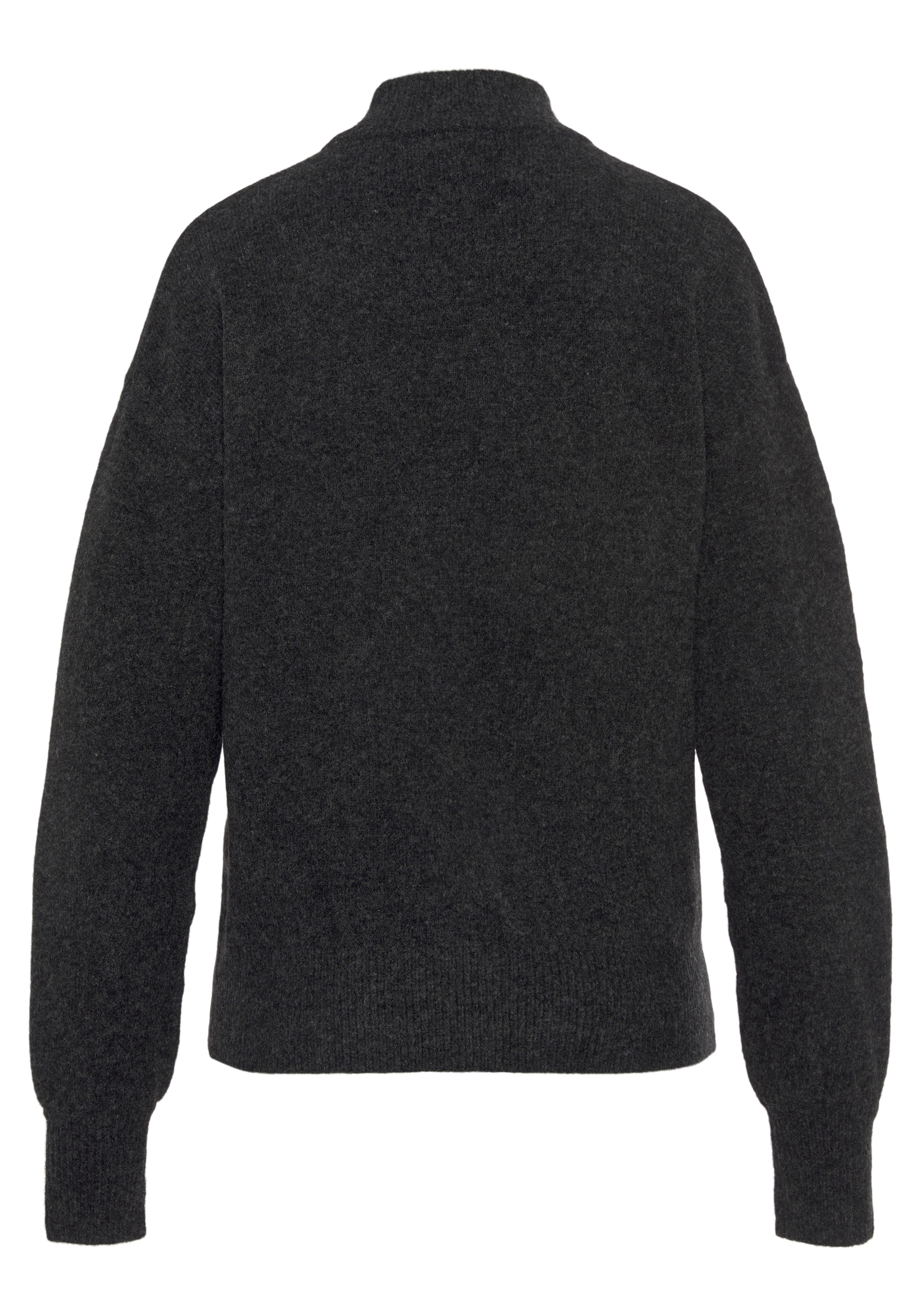 LASCANA Strickpullover , mit Stehkragen und Rippbündchen, Loungewear