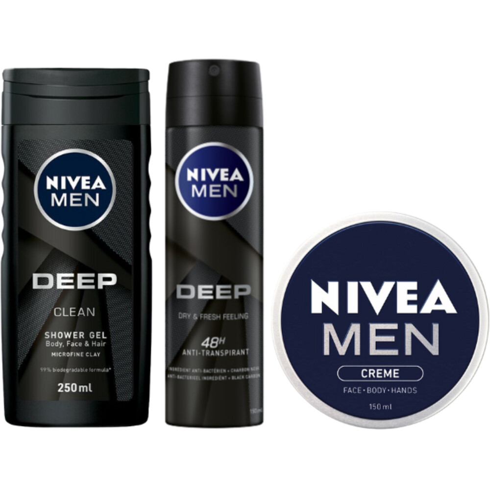 Nivea Men Deep Geschenkset 1 set