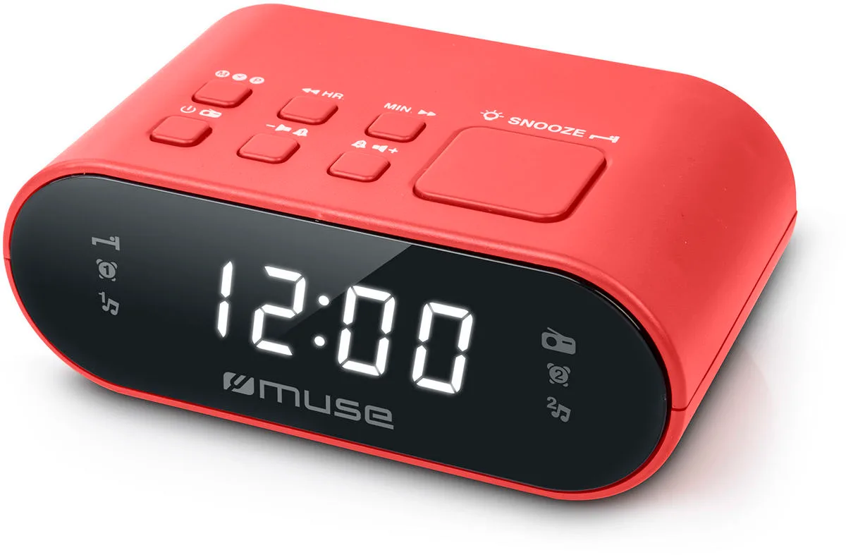 Muse M-10 Rouge Radios réveils