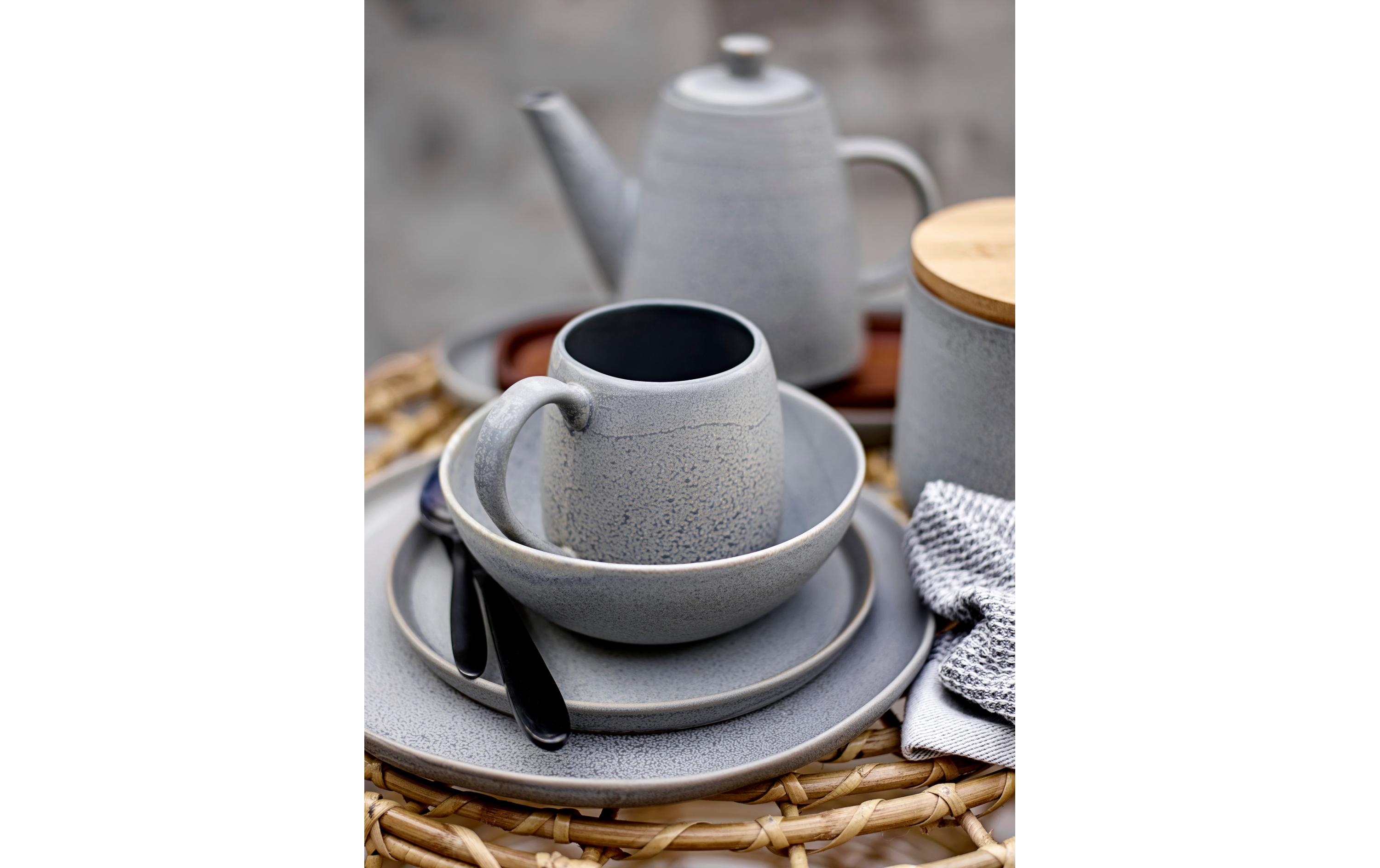 Speise-Service Kendra 12-teilig, Grau<br>Geschirrset