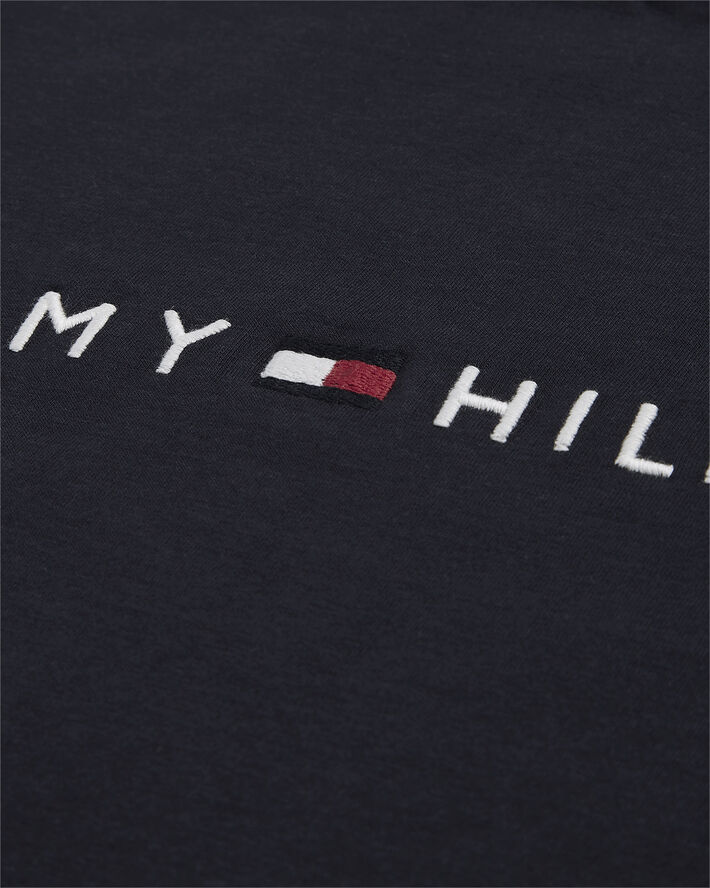 Tommy Hilfiger CORE TOMMY LOGO TEE Blå