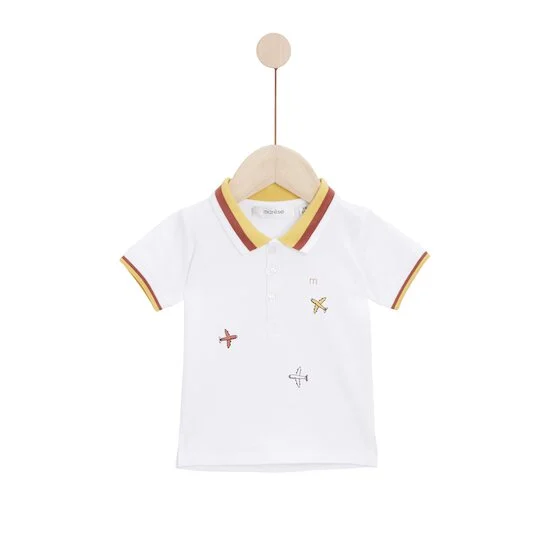 Escapade au Soleil Polo manches courtes   Blanc Fresh        de               Marèse