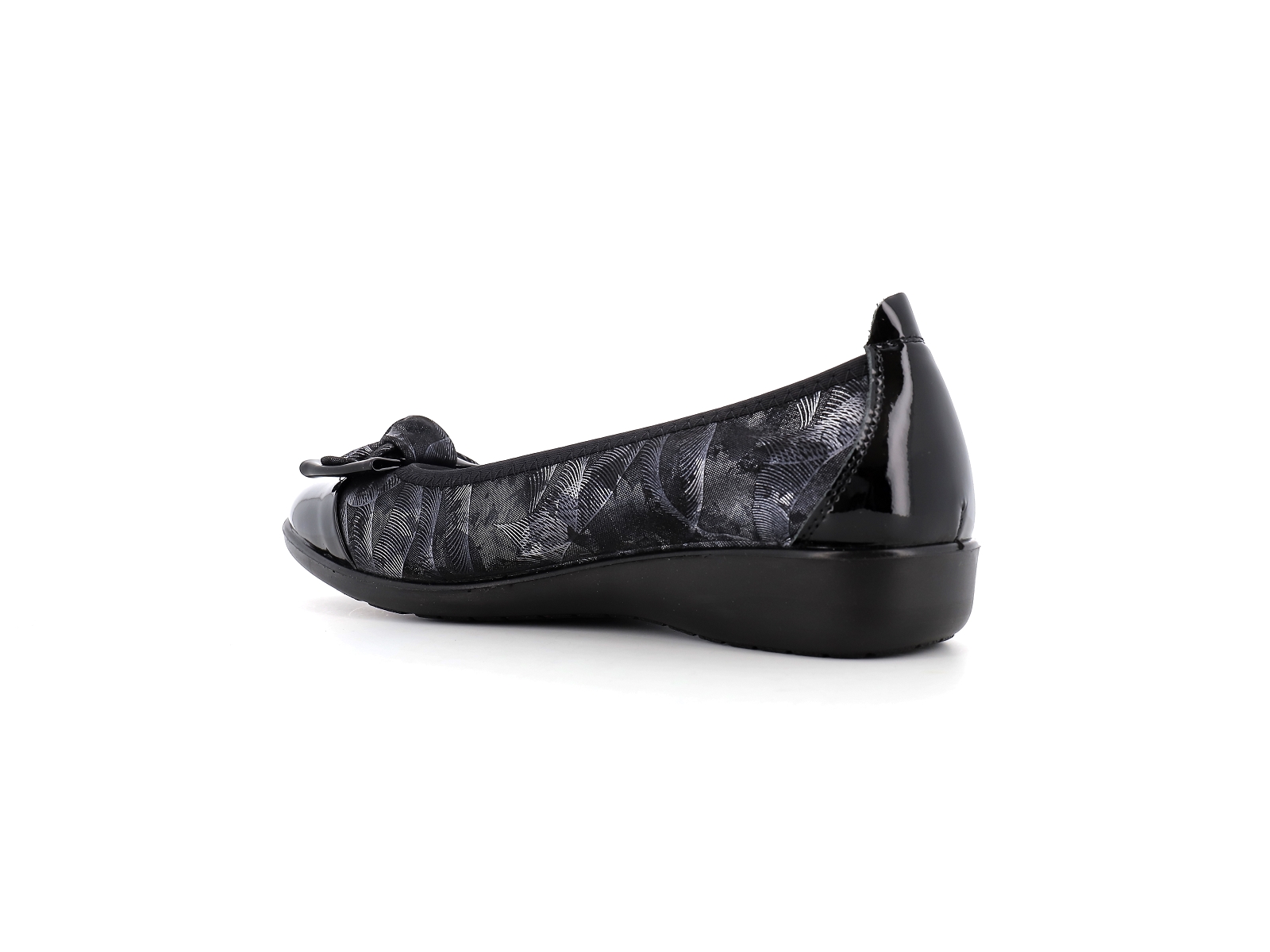 Inea-CAMELIA Cuir Noir-Bleu