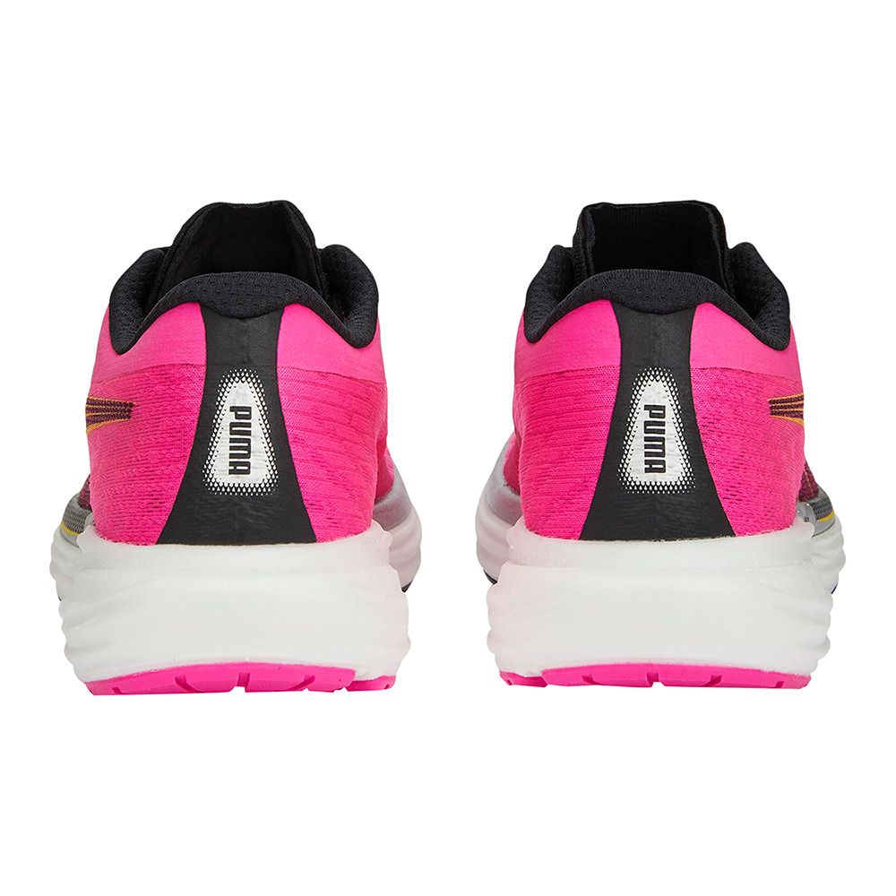 Puma DEVIATE NITRO 2 - Chaussures Running Femme ravish/fresh pear