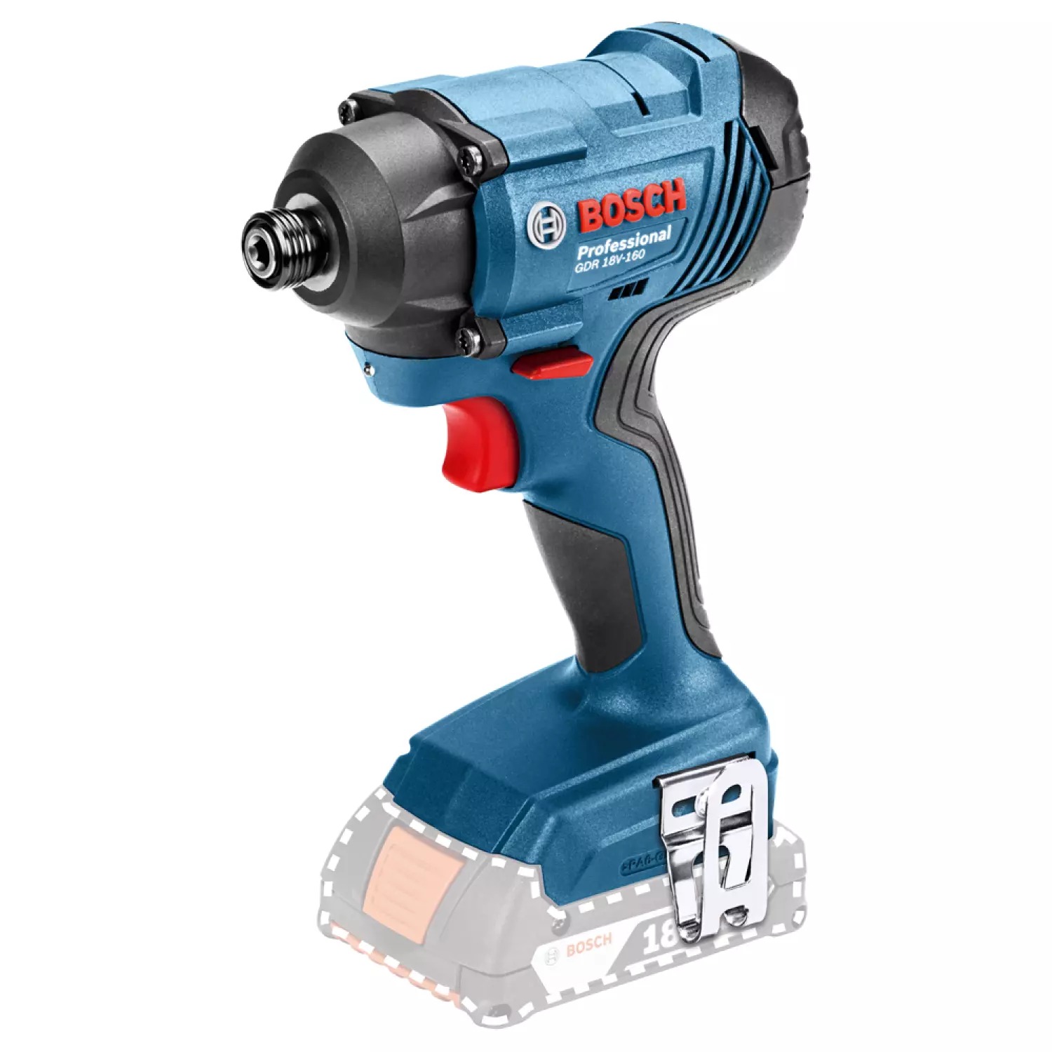 Bosch GDR 18 V-160 SOLO 18V Li-Ion accu slagschroevendraaier body - 160Nm