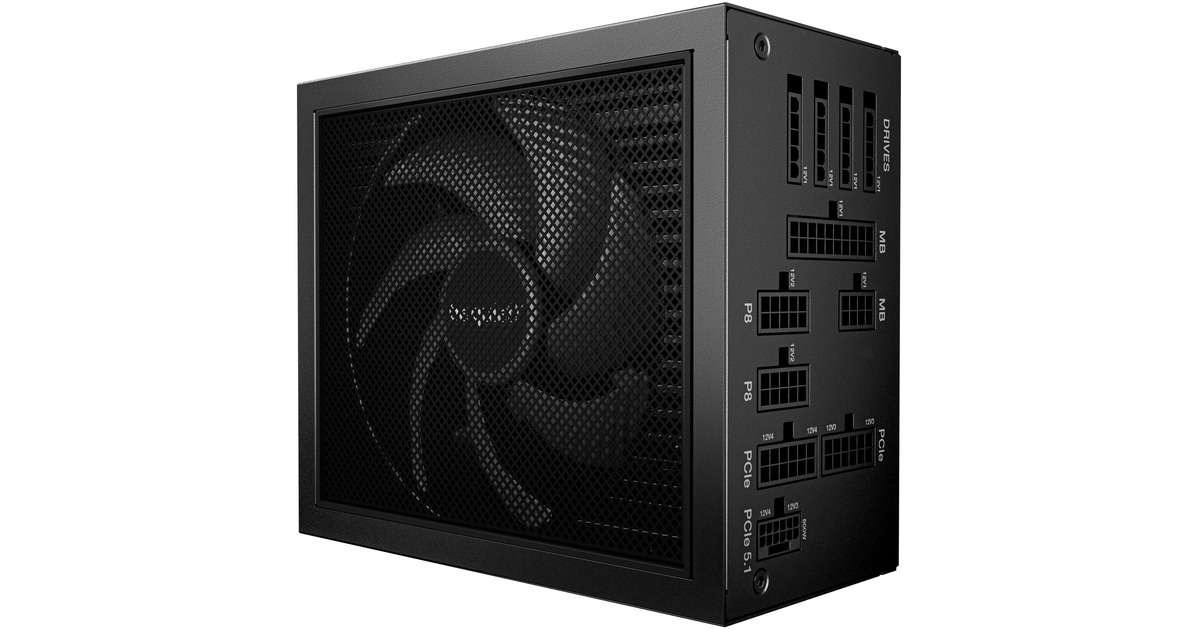 be quiet!Dark Power 14 modulaire 850 watt voeding   (Zwart, 1x 12V-2x6, 4x PCIe)