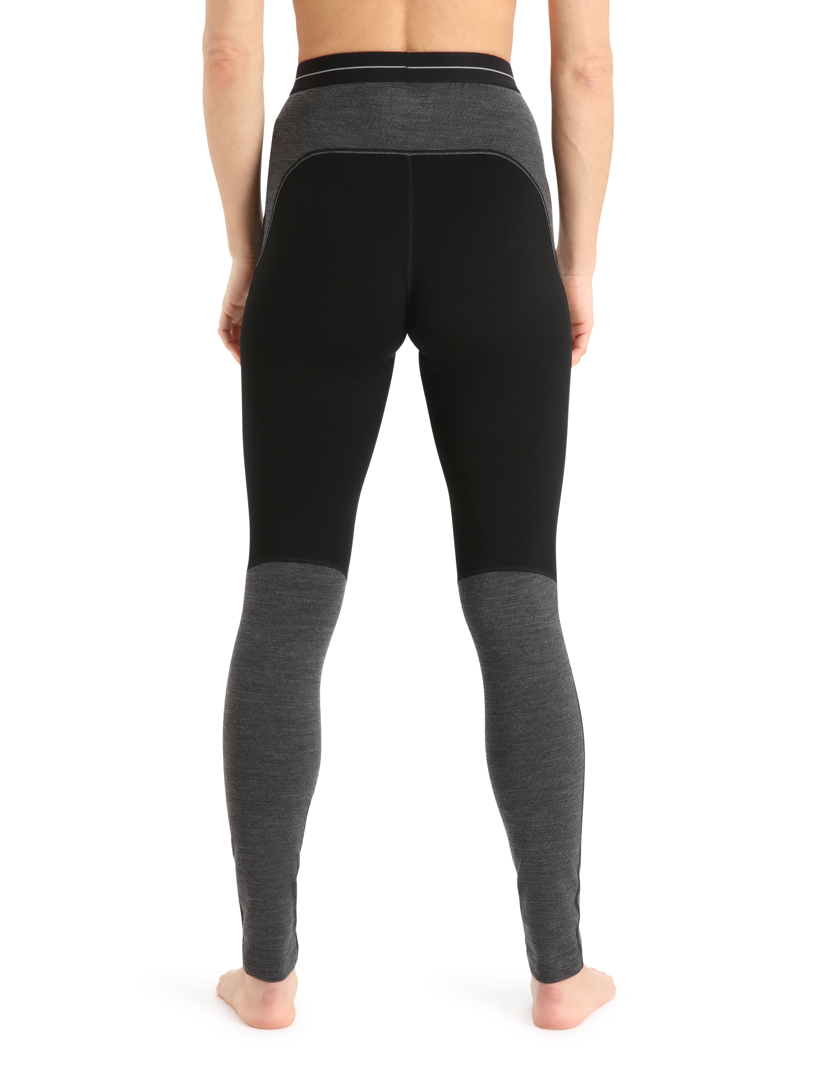 200 ZoneKnit Merino Thermal Leggings Dame Black/Jet Heather/Cb