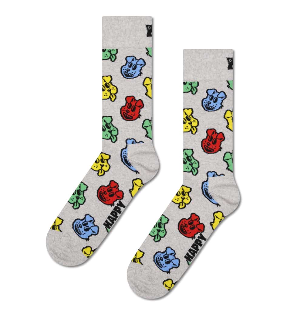 Happy Socks Dog Sock Socken in Mehrfarbig