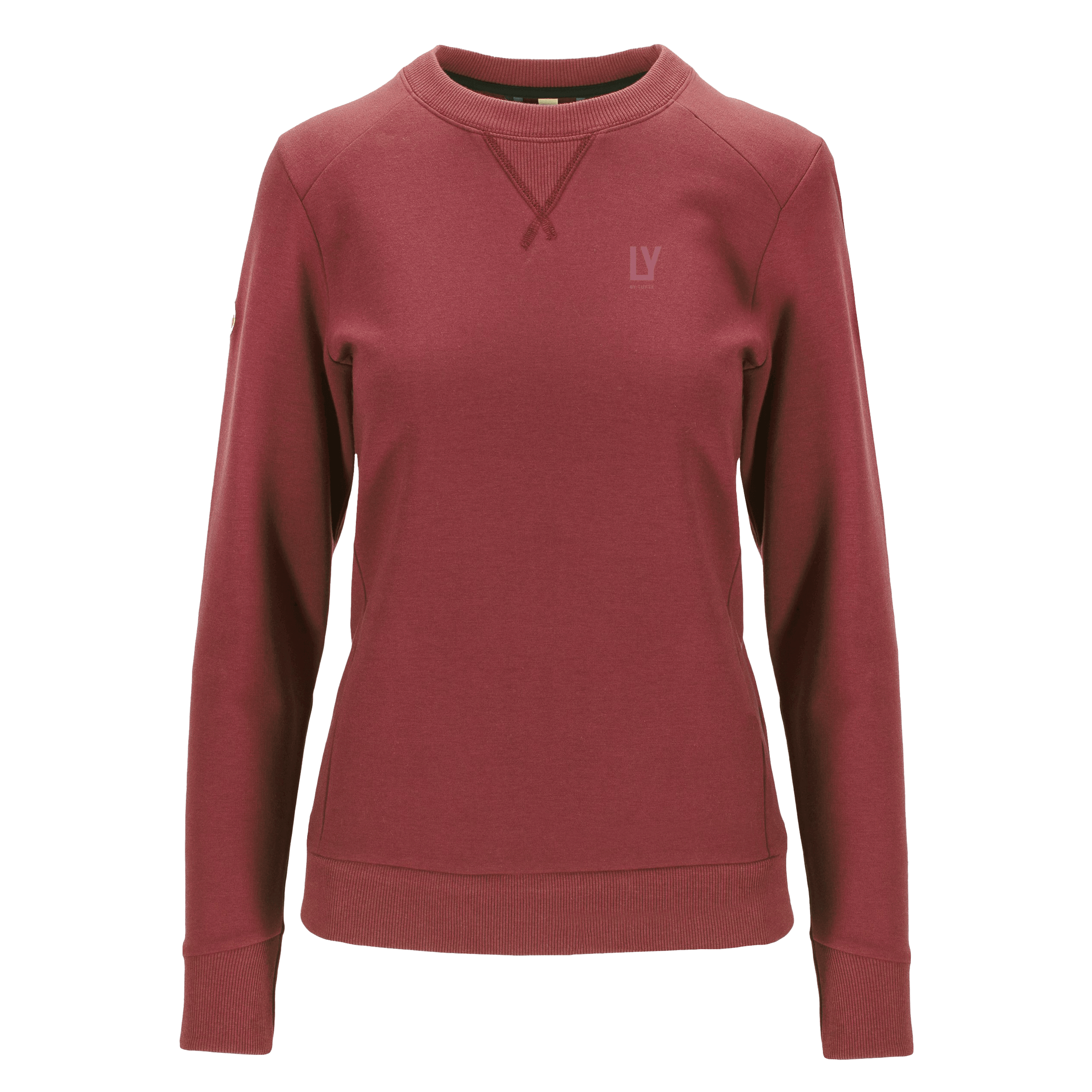 Tufte Round Neck Sweat Dame - Fritid og bomull
